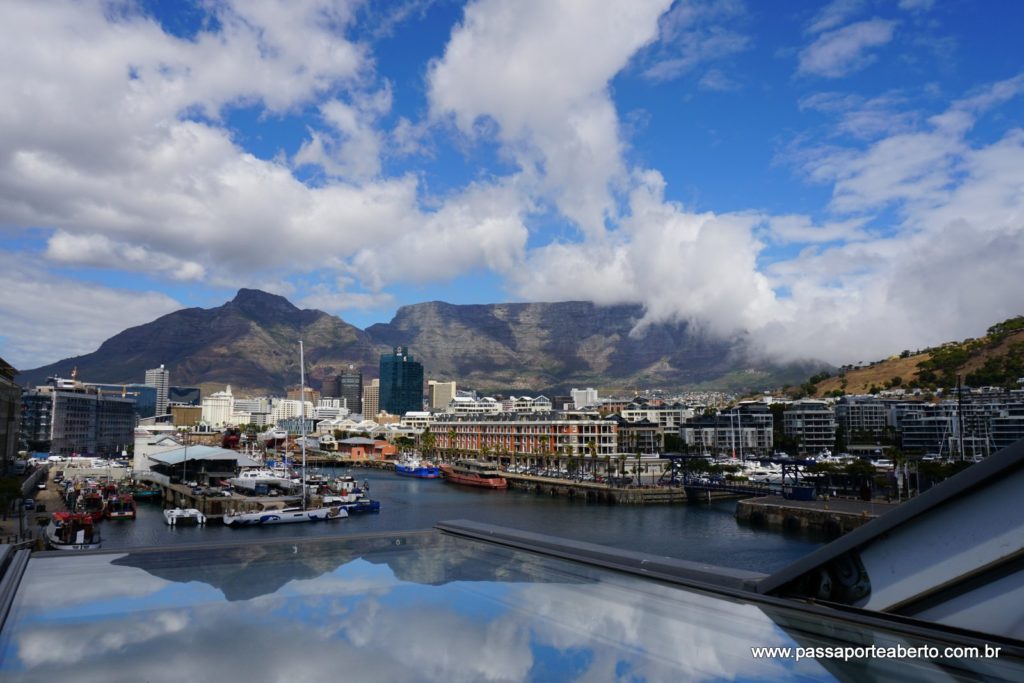 Vista da janela do nosso quarto