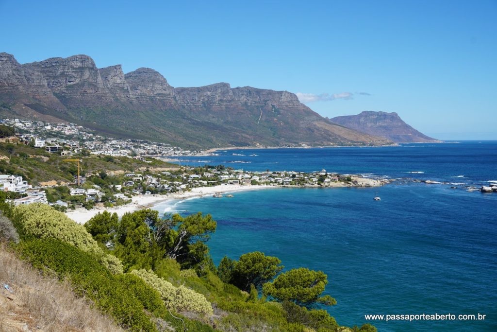 Vista maravilhosa no caminho!