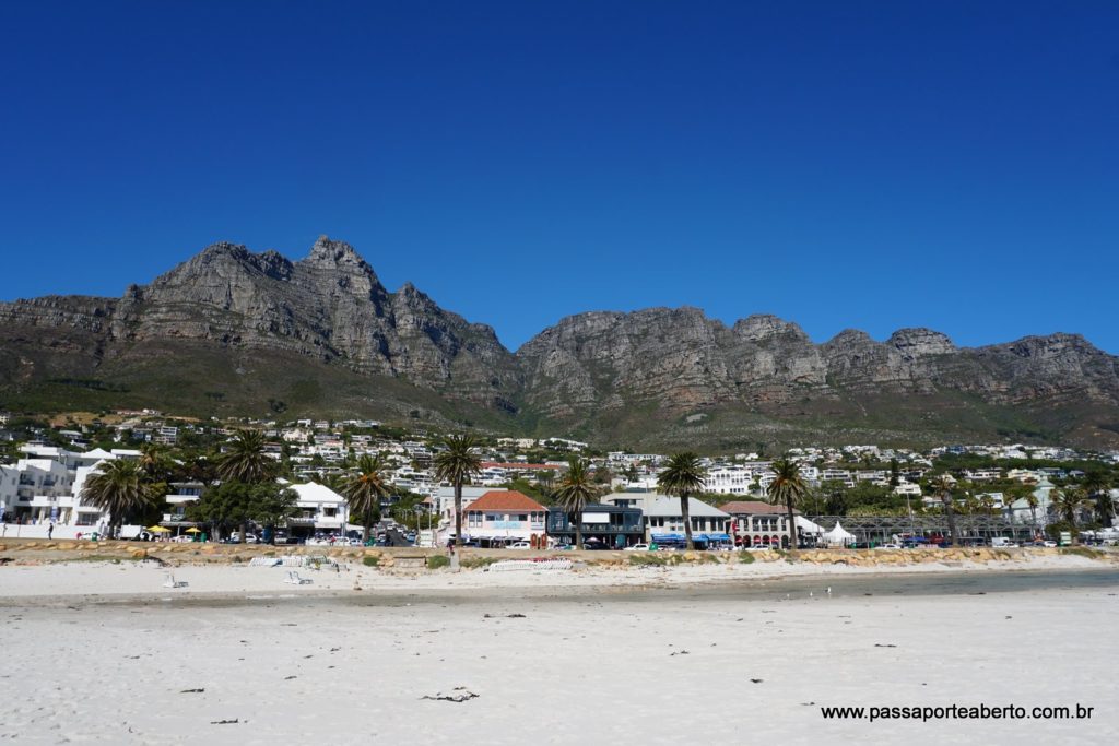 Praia de Camps Bay!