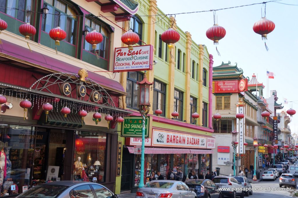 Ruas e lojinhas do bairro chinês de São Francisco!