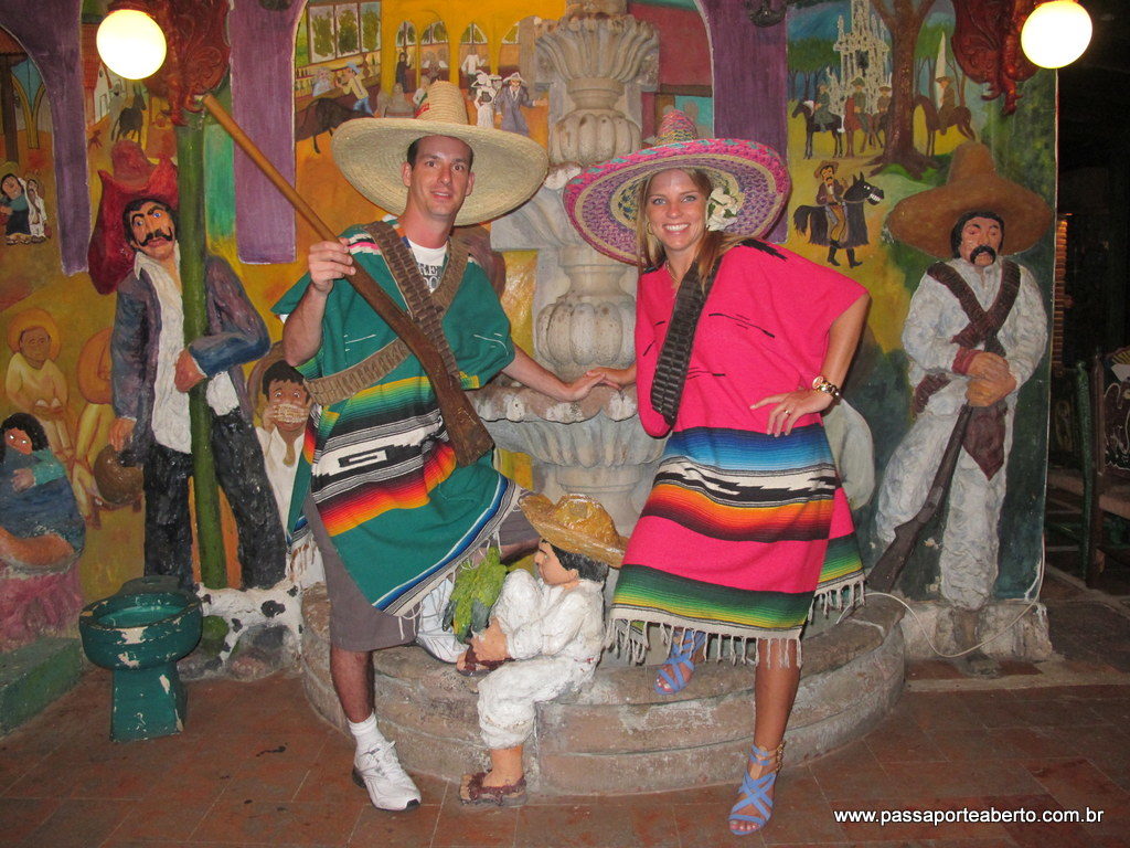 No Perico's a gente colocou até roupas mexicanas! A decor é linda e o clima é animado! Comida bem tradicional!