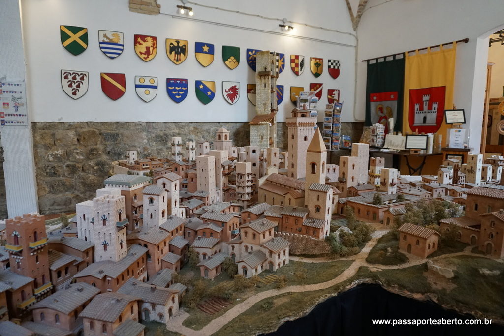 Miniatura de San Gimignano medieval!
