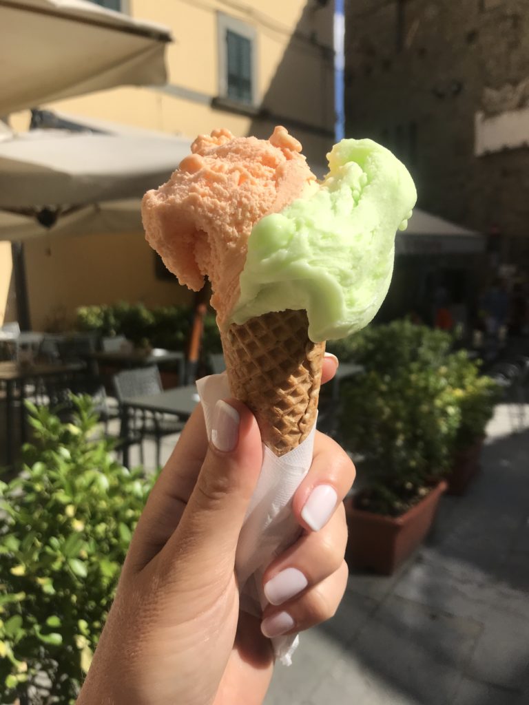 Maravilhoso sorvete italiano!