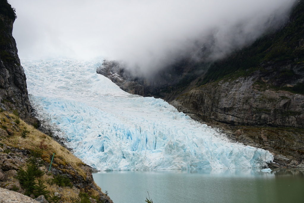 O Glaciar Serrano é impressionante!