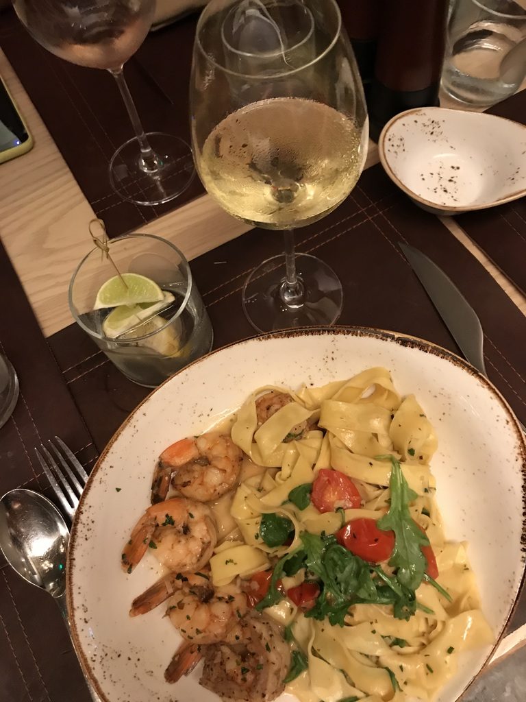 Comida excelente também!