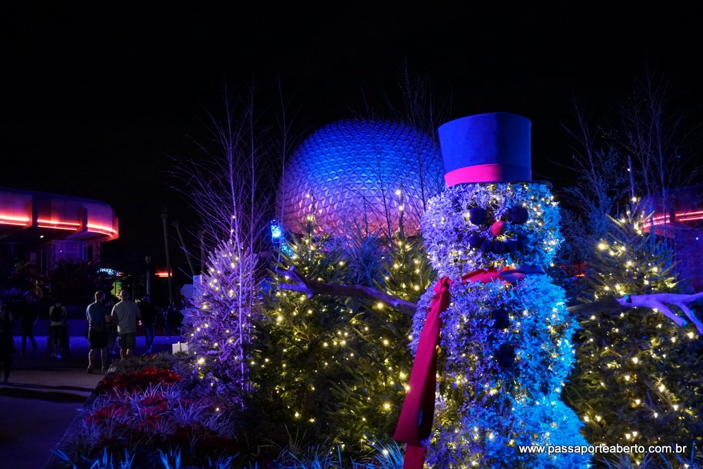 Decoração fofa do Epcot!