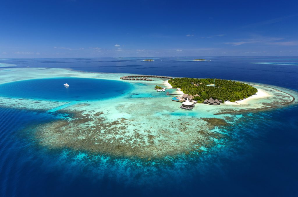 Tipo de paisagem 3: Uma magnífica combinação de praias maravilhosas e um baita House Reef! (Foto: Baros Maldives)