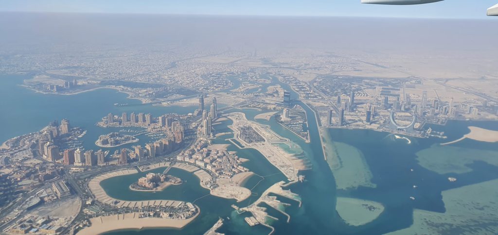 Sobrevoando Doha